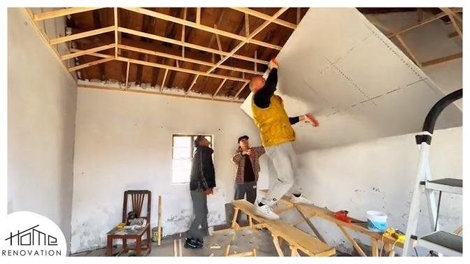 La puesta en marcha fracasó la joven pareja renovó la antigua casa en