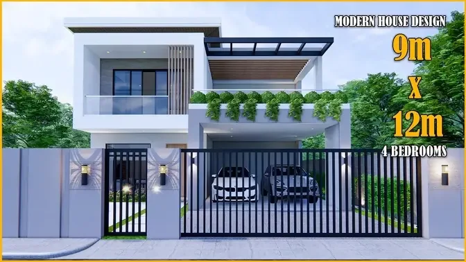 House Design Modern House Storey M X M With Bedrooms