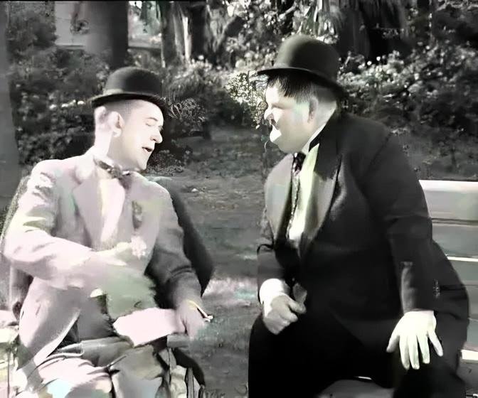 Laurel And Hardy Why Didn T You Tell Me You Had Legs Videos Just