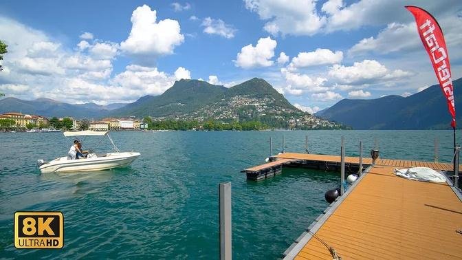 Lugano The Best Summer Holiday Destination In Ticino Switzerland 8K