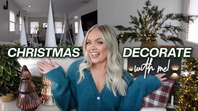 Christmas Decorate With Me Cozy Vibes Home Decor Tour