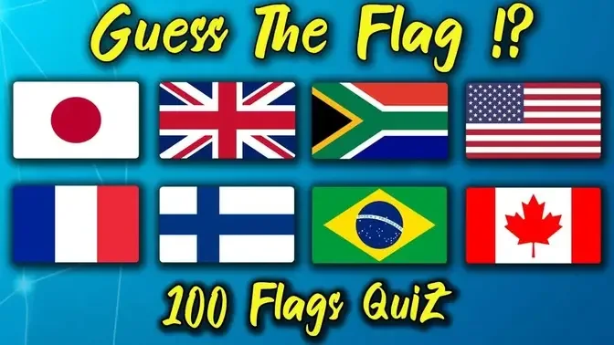 Guess The Flag In Seconds Flags Quiz Challenge Videos