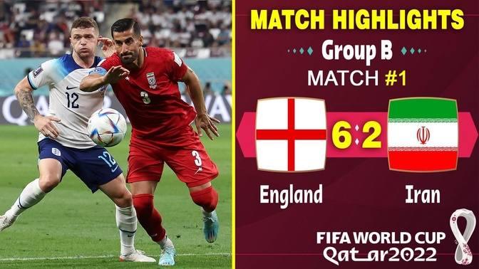 England Vs Iran Highlights World Cup 2022 Match 1 Group B Videos