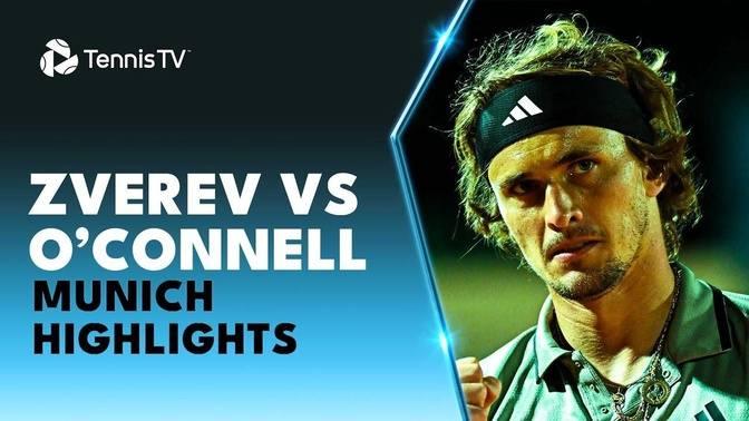 Alexander Zverev Vs Christopher O Connell Highlights Munich 2023