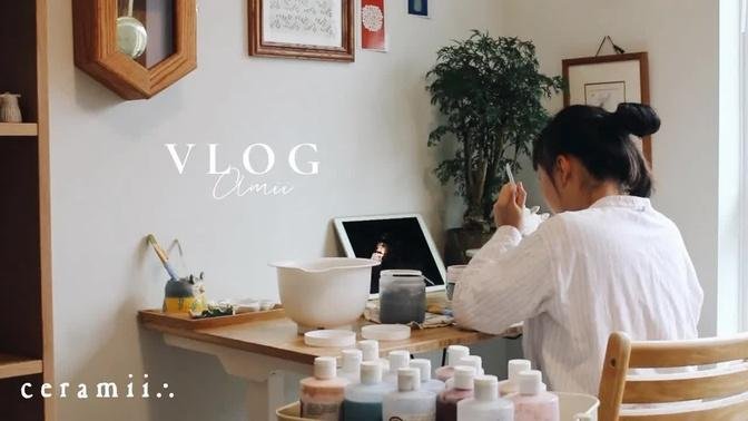 It's been 2 years since I became a freelance ceramic artist. | Studio Vlog | Silent Vlog