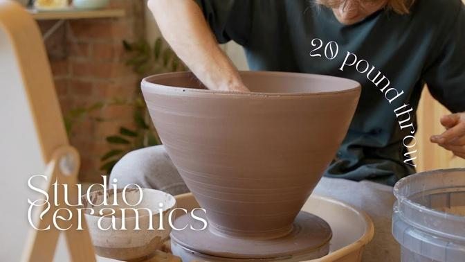 Practicing big pottery forms - Studio Ceramics No. 9