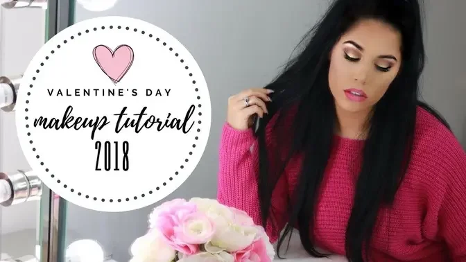 Ombre Lips Valentines Day Makeup Tutorial 2018