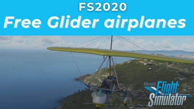 Free Glider airplanes _ Microsoft Flight Simulator 2020.