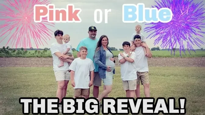 Phantom Fireworks gender reveal party, for baby #7!! Will the fireworks be pink or blue!