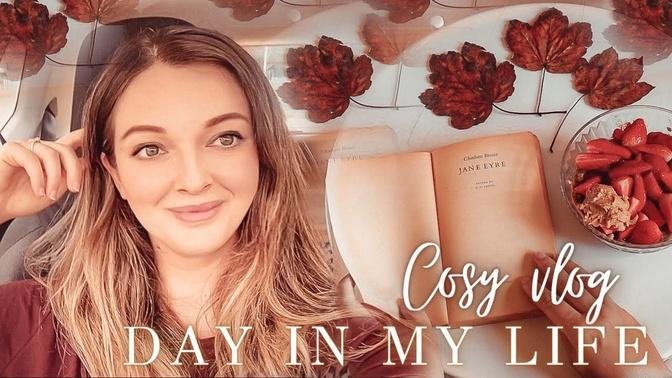 MY 1ST VLOG   Cosy day in my life  hygge lifestyle  Autumn vlog  weekend vlog aesthetic  UK vlog