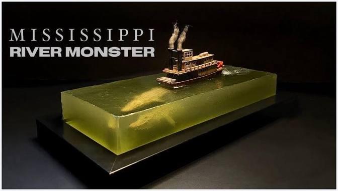 Giant Alligator Steamboat Diorama Epoxy Resin Art | Videos | Rulof ...