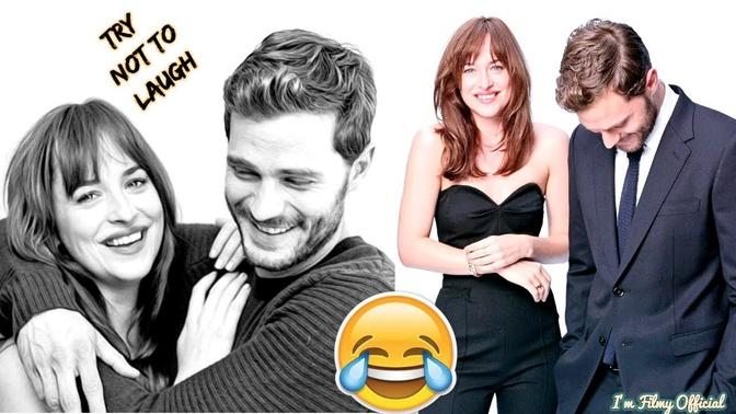 ]ber-Fifty Shades Freed Bloopers and Funny Moments - Try Not To Laugh.