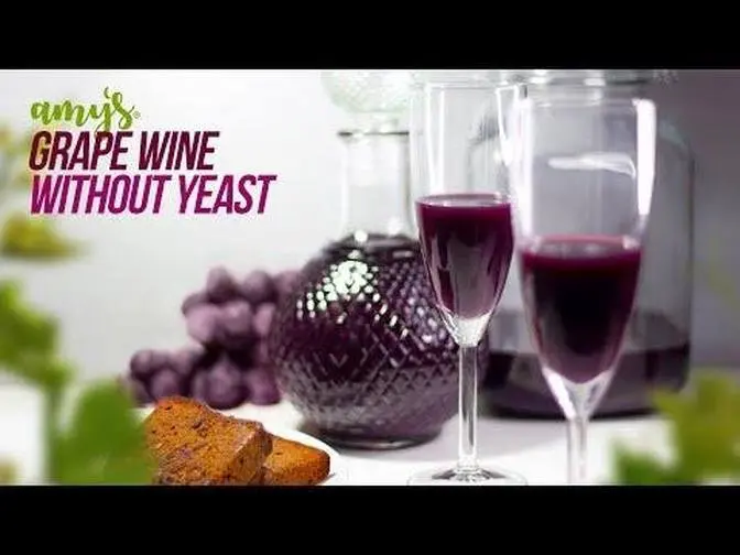 Homemade Grape Wine | Without Yeast Recipe by Amy's Recipe | Tasty Wine in 21 Days