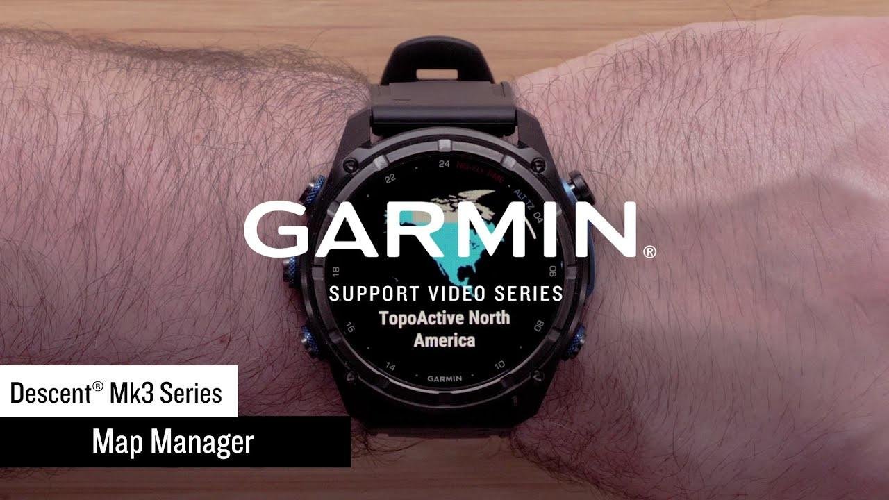 Garmin Support | Descent™ Mk3 Series | Map Manager