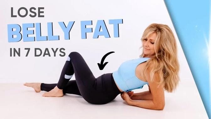 5 Minute ABS WORKOUT To Reduce Belly Fat Fast - Fabulous50s
