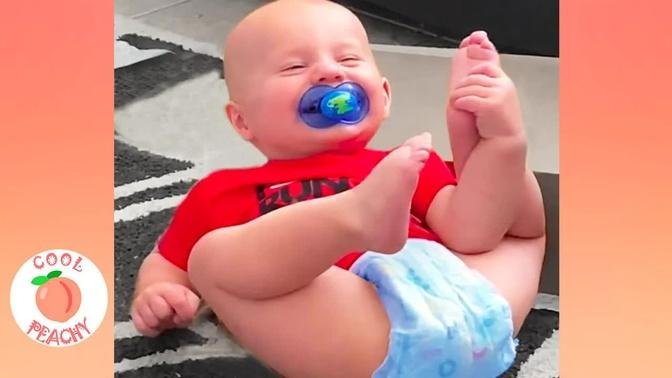 Funniest and Cutest Baby's Situation Will Make You Laugh Hard || Cool Peachy