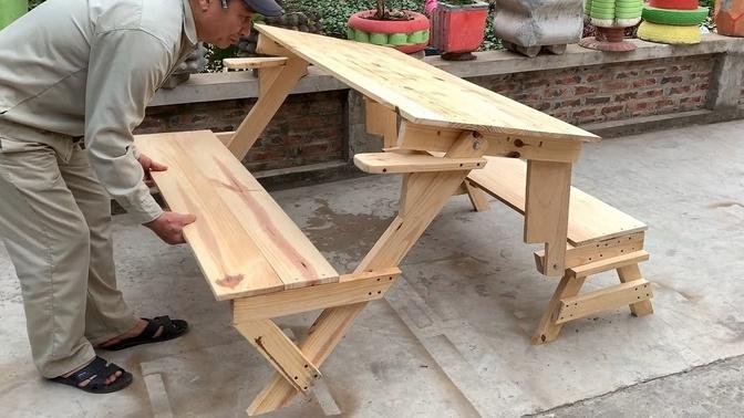 Amaizng Furniture Design Inspiration Of Carpenters - How To Build A Chair Combined With Dining Table