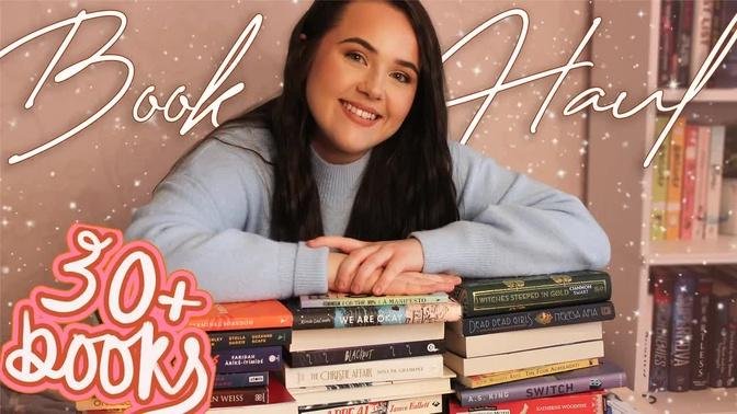 A MASSIVE + COSY BOOK HAUL ✨ the most beautiful books i've ever hauled, 2021 new releases + more!