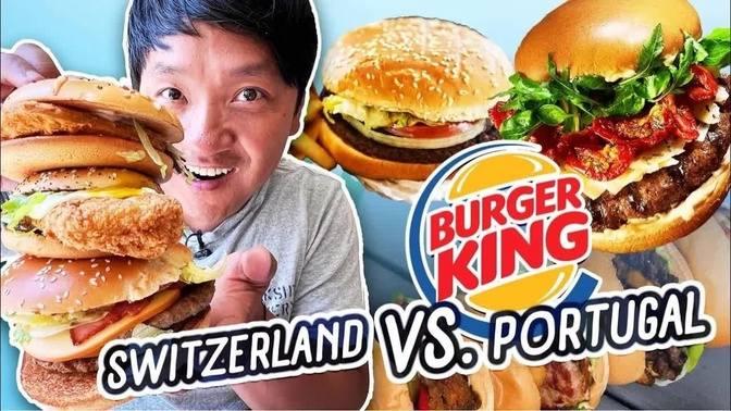 Why Is Burger King So Expensive The MOST EXPENSIVE Fast Food in THE WORLD! SWITZERLAND Burger King vs