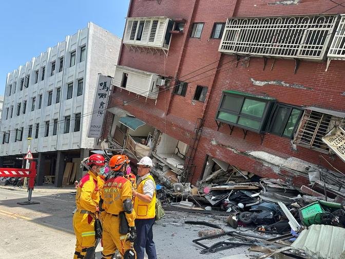 Taiwan's strongest earthquake in 25 years kills seven, traps 77