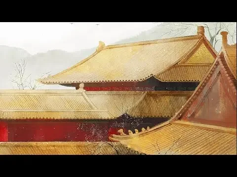 宮闕 | Photoshop 插畫師電腦板繪中式古建築，詳細繪畫過程 |【养猫画画的随随】