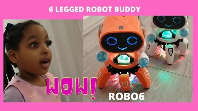 6 LEGGED ROBOT BUDDY   ROBO6 UNBOXING