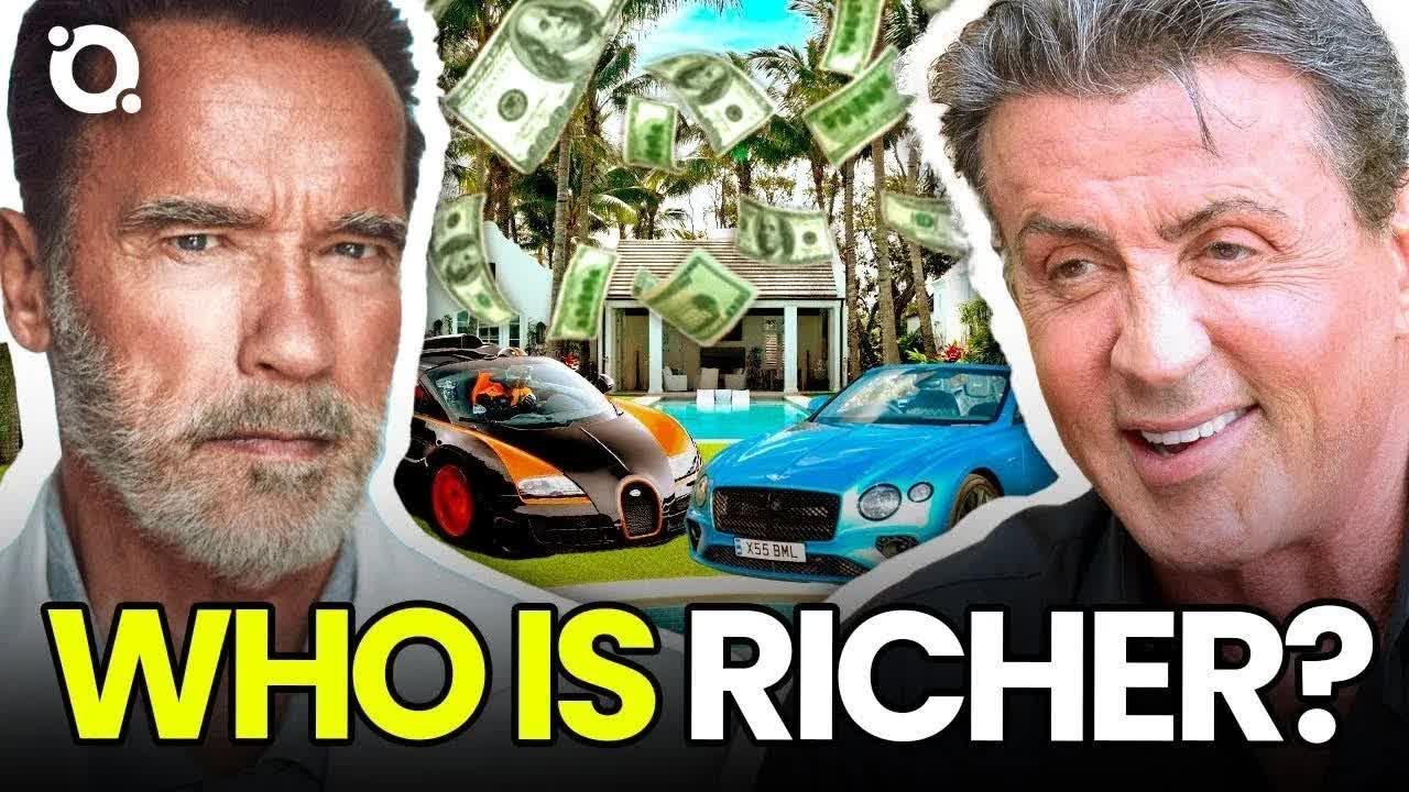 Arnold Schwarzenegger VS. Sylvester Stallone: Who is the Richest? |⭐ OSSA