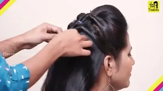 Easy Party hairstyle for girls _ Hair Style Girl _ hairstyles _ Best  Hairstyles for long