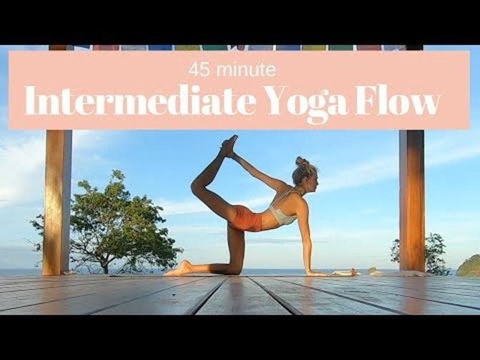 45 min Intermediate Yoga Flow