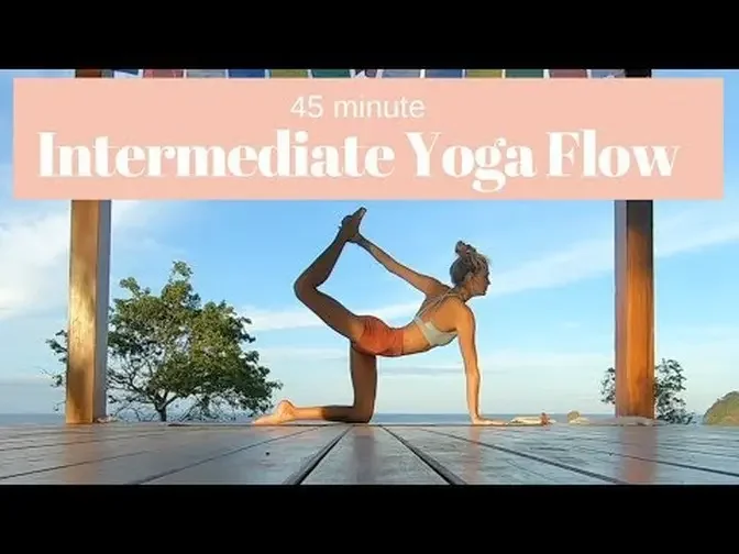 45 min Intermediate Yoga Flow