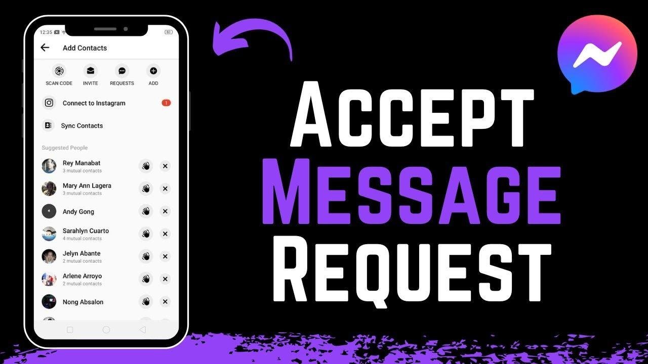 Messenger How to Accept Message Request