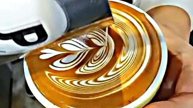 ☕️ Morning Brew Barista Latte Art Training Compilation Coffee