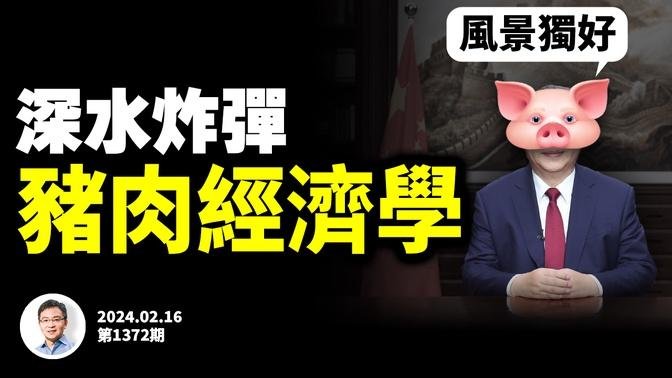 中國經濟的深水炸彈：豬肉經濟學！懂了豬肉爆雷的後果，就懂了當下的中國（文昭談古論今20240216第1372期）
