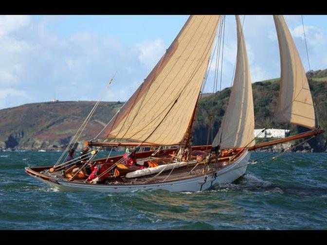 Classic yacht new 43ft 1880s style gentleman's cutter Integrity