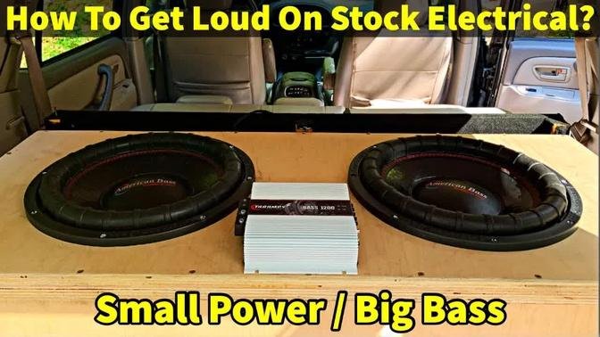 How Loud Can We Make a BUDGET 1000 Watts Subwoofer System?