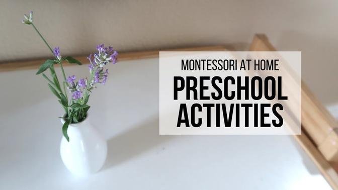 MONTESSORI AT HOME_ Preschool Activities  _  Montessori Homeschool Preschool