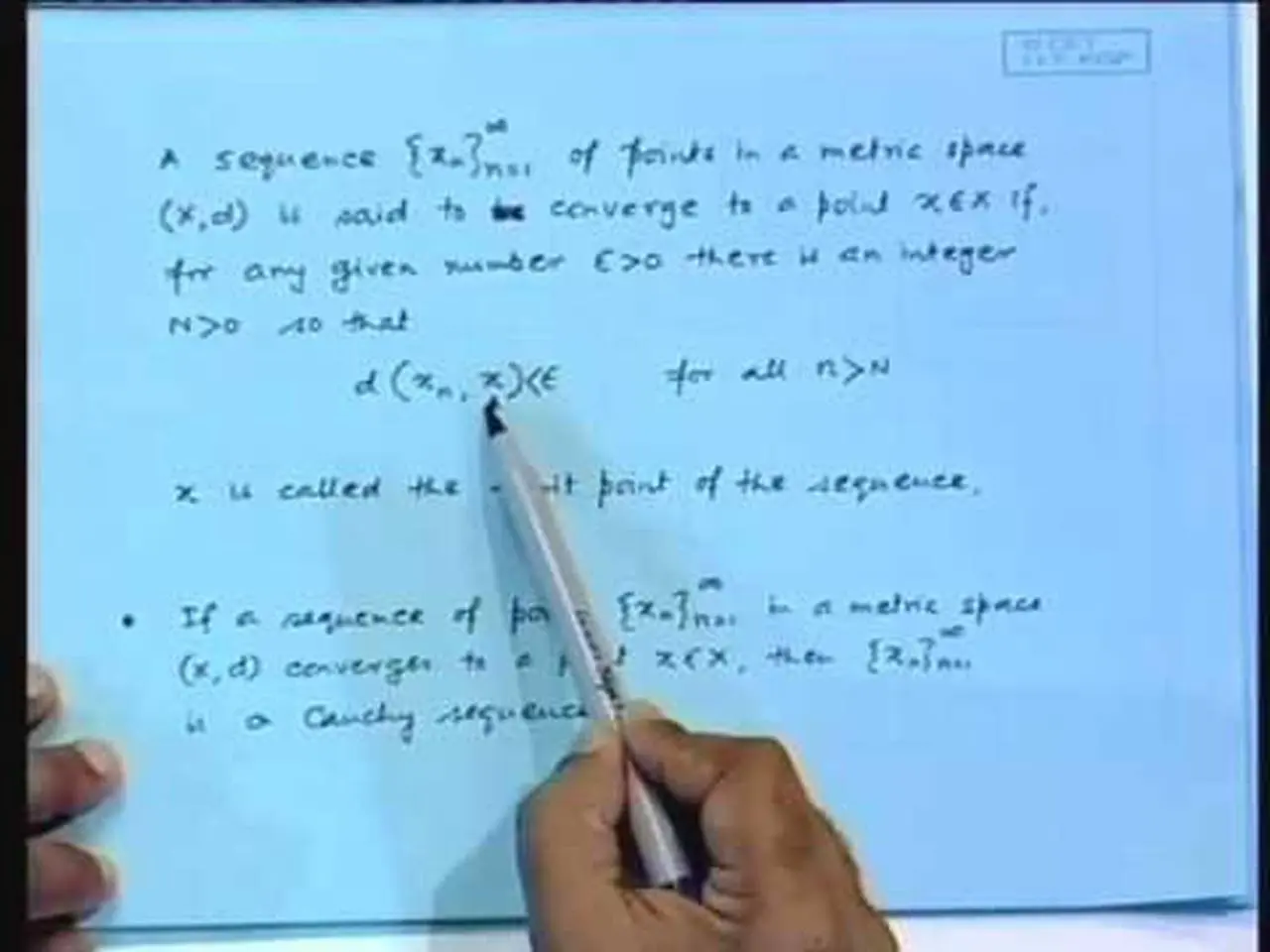 Lecture - 16 The Space Where Fractals Live