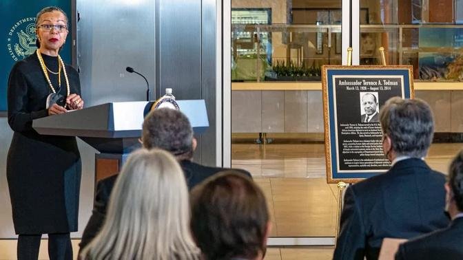 Secretary Blinken's remarks at a cafeteria renaming ceremony