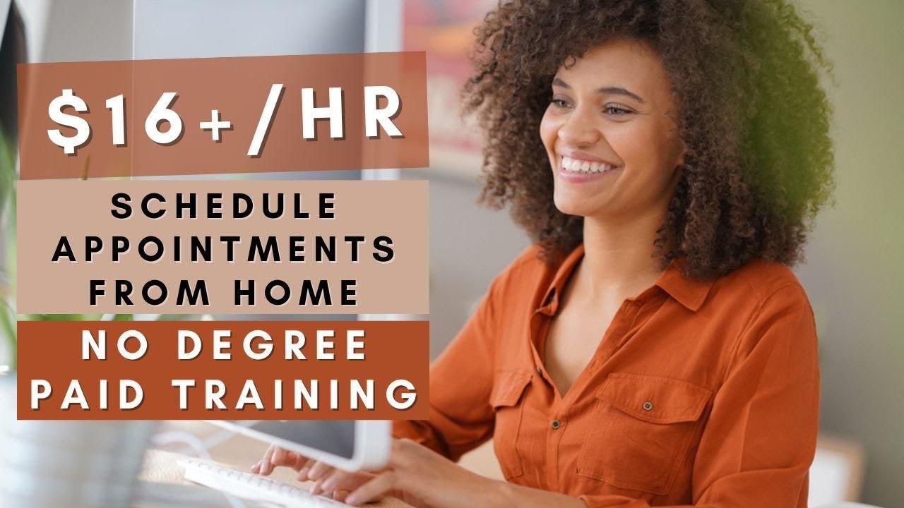 SCHEDULE APPOINTMENTS FROM HOME | REMOTE WORK FROM HOME JOBS 2023