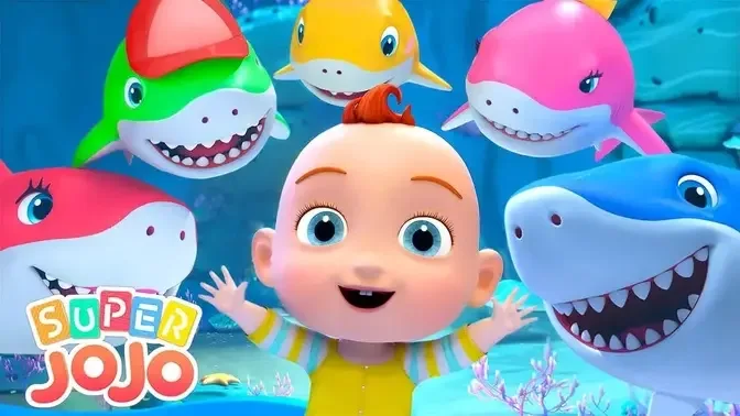Baby Shark Dance Song More Nursery Rhymes & Kids Songs - Super JoJo and  Family