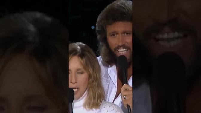 WOW! Barbra Streisand and Barry Gibb sang one of the BEST duets in ...