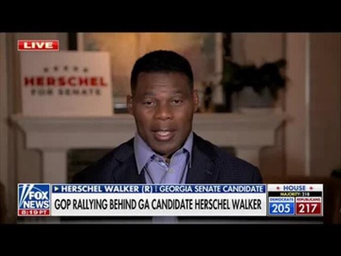 Herschel Walker: “I Want The Georgia People To Have A Voice In Washington”