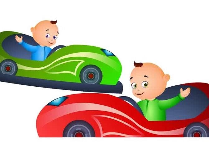 Five Little Babies Playing Toy Cars 🚗 - JamJammies Fun Songs - Kids Compilation Songs