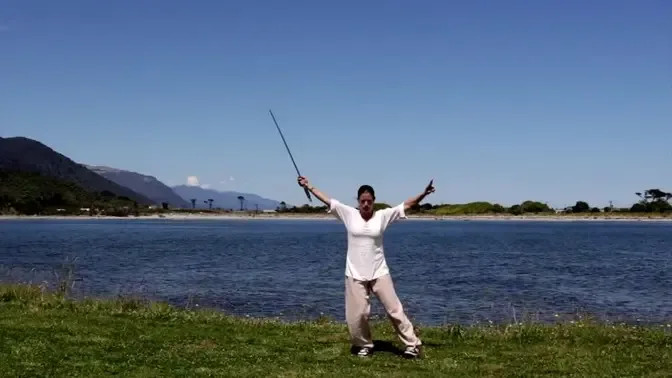 64 movement Tai Chi Sword form - Wudang style