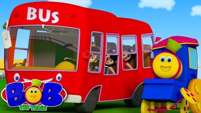 The Wheels On The Bus   Songs for Children   Nursery Rhymes by Bob The Train