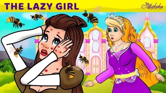 The Lazy Girl Story Bedtime Stories for Kids in English Fairy Tales ...