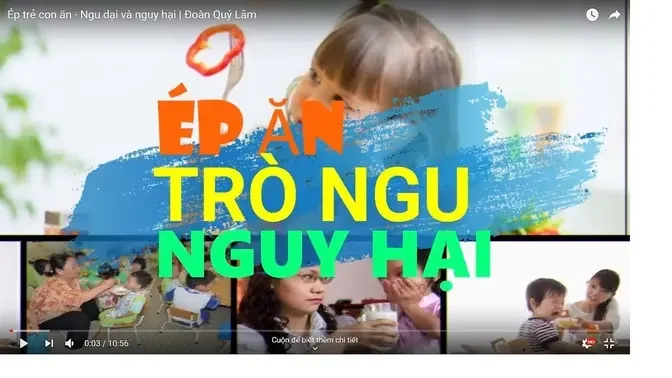 Ép trẻ con ăn - Ngu dại và nguy hại _ Đoàn Quý Lâm