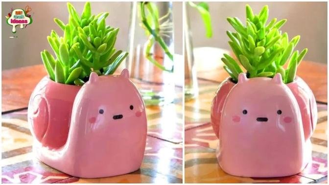 Snail planter with Best out of waste | Cute  Planter  |  plastic bottle| Arush diy craft ideas