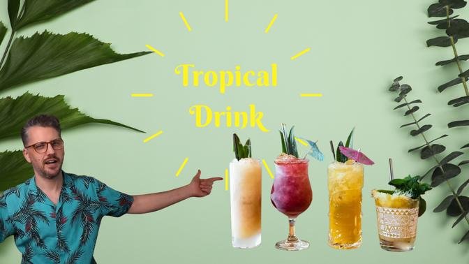 4 hot weather TROPICAL drinks to try this summer