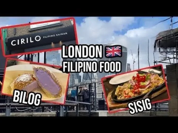 We Tried Filipino Food in London - So Much Delicious Food!